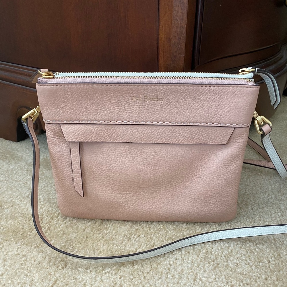 Vera Bradley pebbled leather crossbody
